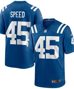 E.j. Speed Indianapolis Colts Game Jersey - Royal Nfl - Robokeg