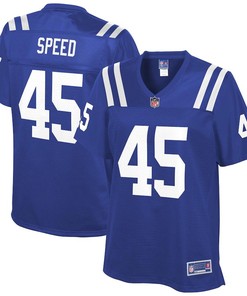 Ej Speed Indianapolis Colts Nfl Pro Line Womens Team Player Jersey - Royal - Robokeg