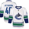 Elias Pettersson Vancouver Canucks 2019/20 Away Replica Player Jersey - White Nhl - Robokeg