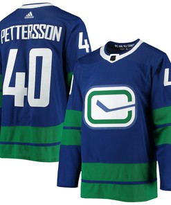 Elias Pettersson Vancouver Canucks Adidas 2020/21 Authentic Alternate Player Jersey - Blue Nhl - Robokeg
