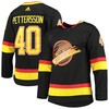 Elias Pettersson Vancouver Canucks Adidas Alternate Primegreen Authentic Pro Player Jersey - Black Nhl - Robokeg