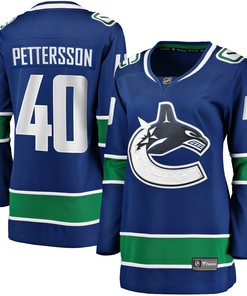 Elias Pettersson Vancouver Canucks Fanatics Branded Womens 2019/20 Home Premier Breakaway Player Jersey - Blue Nhl - Robokeg