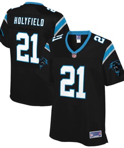 Elijah Holyfield Carolina Panthers Nfl Pro Line Womens Team Color Player Jersey - Black - Robokeg