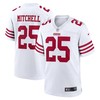 Elijah Mitchell San Francisco 49ers Player Game Jersey - White Nfl - Robokeg