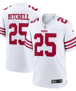 Elijah Mitchell San Francisco 49ers Player Game Jersey - White Nfl - Robokeg