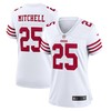 Elijah Mitchell San Francisco 49ers Womens Player Game Jersey - White Nfl - Robokeg