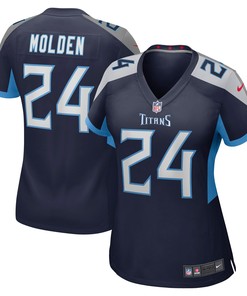 Elijah Molden Tennessee Titans Womens Game Jersey - Navy Nfl - Robokeg