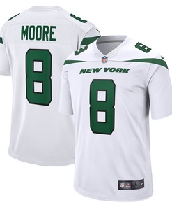 Elijah Moore New York Jets Game Jersey - White Nfl - Robokeg