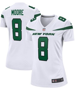 Elijah Moore New York Jets Womens Game Jersey White Nfl - Robokeg