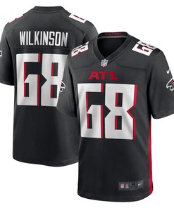 Elijah Wilkinson Atlanta Falcons Game Jersey - Black Nfl - Robokeg
