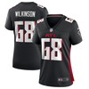 Elijah Wilkinson Atlanta Falcons Womens Game Jersey - Black Nfl - Robokeg