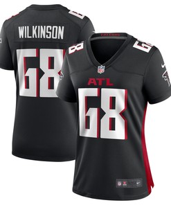 Elijah Wilkinson Atlanta Falcons Womens Game Jersey - Black Nfl - Robokeg
