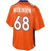 Elijah Wilkinson Denver Broncos Nfl Pro Line Team Color Player Jersey - Orange - Robokeg