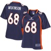 Elijah Wilkinson Denver Broncos Nfl Pro Line Womens Alternate Player Jersey - Navy - Robokeg