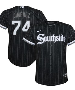 Eloy Jimenez Chicago White Sox 2021 City Connect Replica Player Jersey - Black Mlb - Robokeg