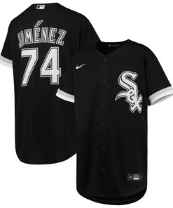 Eloy Jimenez Chicago White Sox Alternate Replica Player Jersey - Black Mlb - Robokeg