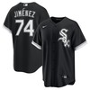 Eloy Jimenez Chicago White Sox Alternate Replica Player Name Jersey Black Mlb - Robokeg