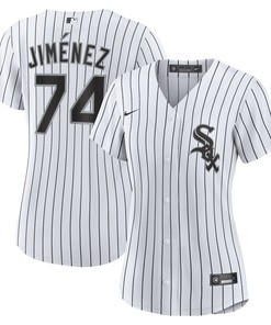 Eloy Jimenez Chicago White Sox Womens Home Replica Player Jersey - White Mlb - Robokeg