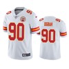 Emmanuel Ogbah Kansas City Chiefs White Vapor Limited Jersey - Robokeg