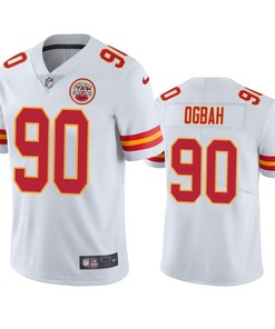 Emmanuel Ogbah Kansas City Chiefs White Vapor Limited Jersey - Robokeg