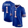 Emmanuel Sanders Buffalo Bills Game Player Jersey - Royal Nfl - Robokeg