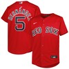 Enrique Hernandez Boston Red Sox Alternate Replica Player Jersey Red Mlb - Robokeg