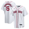 Enrique Hernandez Boston Red Sox Home Official Replica Player Jersey - White Mlb - Robokeg