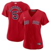 Enrique Hernandez Boston Red Sox Womens Alternate Replica Player Jersey Red Mlb - Robokeg