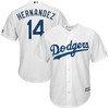 Enrique Hernandez Los Angeles Dodgers Cool Base Home Player Jersey - White - Robokeg