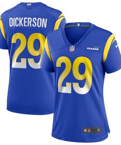 Eric Dickerson Los Angeles Rams Womens Game Retired Player Jersey - Royal Nfl - Robokeg