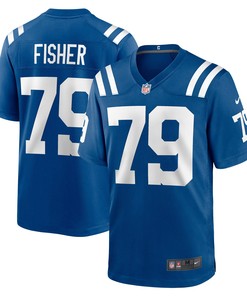 Eric Fisher Indianapolis Colts Game Player Jersey - Royal Nfl - Robokeg