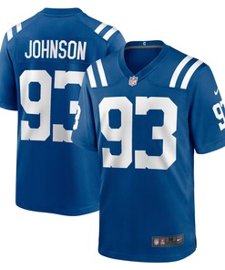 Eric Johnson Indianapolis Colts Player Game Jersey - Royal Nfl - Robokeg