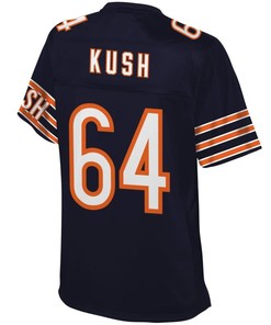 Eric Kush Chicago Bears Nfl Pro Line Womens Player Jersey - Navy - Robokeg