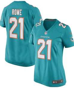 Eric Rowe Miami Dolphins Womens Game Jersey - Aqua Nfl - Robokeg