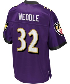 Eric Weddle Baltimore Ravens Nfl Pro Line Youth Player Jersey - Purple - Robokeg