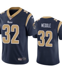 Eric Weddle Los Angeles Rams Navy Vapor Limited Jersey - Robokeg