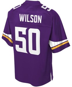 Eric Wilson Minnesota Vikings Nfl Pro Line Team Color Player Jersey - Purple - Robokeg