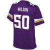 Eric Wilson Minnesota Vikings Nfl Pro Line Womens Team Color Jersey - Purple - Robokeg