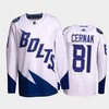 Erik Cernak Lightning 2022 Stadium Series White Primegreen Jersey, Men Jersey - Robokeg