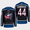 Erik Gudbranson 44 Reverse Retro 2.0 2022 Columbus Blue Jackets Navy Jersey Primegreen - Robokeg