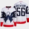 Erik Gustafsson 56 Washington Capitals 2023 Jersey Stadium White Primegreen - Robokeg