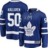 Erik Kallgren 50 Toronto Maple Leafs Stanley Cup 2023 Playoffs Patch Home Breakaway Men Jersey - Blue - Robokeg