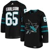 Erik Karlsson San Jose Sharks Adidas Alternate Authentic Jersey - Black Nhl - Robokeg