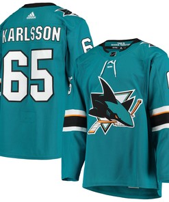 Erik Karlsson San Jose Sharks Adidas Alternate Authentic Player Jersey - Teal Nhl - Robokeg