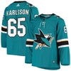 Erik Karlsson San Jose Sharks Adidas Home Authentic Player Jersey - Teal Nhl - Robokeg