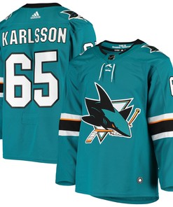 Erik Karlsson San Jose Sharks Adidas Home Authentic Player Jersey - Teal Nhl - Robokeg
