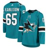 Erik Karlsson San Jose Sharks Adidas Home Authentic Team Player Jersey - Teal Nhl - Robokeg
