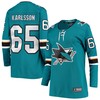 Erik Karlsson San Jose Sharks Fanatics Branded Womens Breakaway Home Player Jersey - Teal Nhl - Robokeg