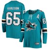 Erik Karlsson San Jose Sharks Fanatics Branded Womens Breakaway Home Team Player Jersey - Teal Nhl - Robokeg