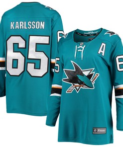 Erik Karlsson San Jose Sharks Fanatics Branded Womens Breakaway Home Team Player Jersey - Teal Nhl - Robokeg